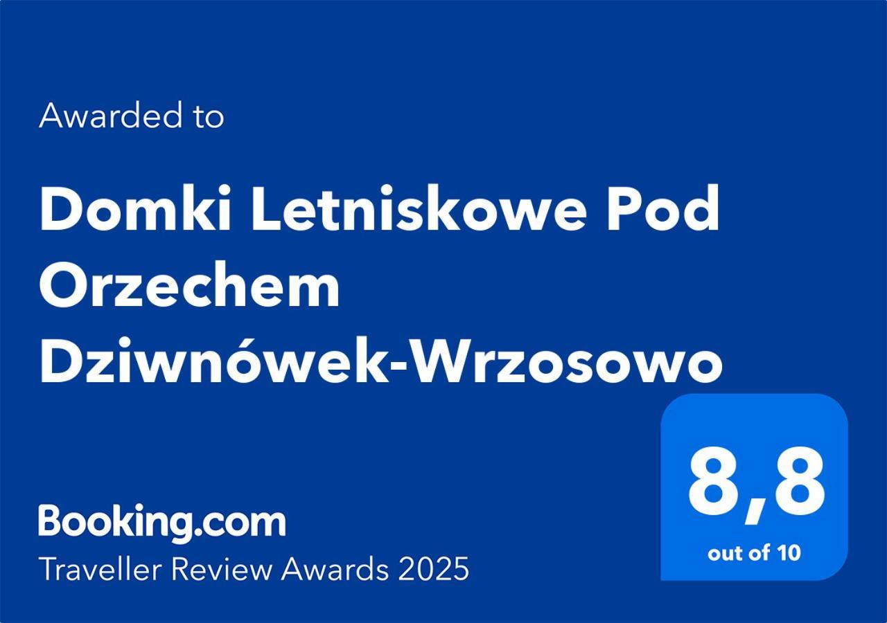 Domki Letniskowe Pod Orzechem Dziwnowek-Wrzosowo Wrzosowo  외부 사진